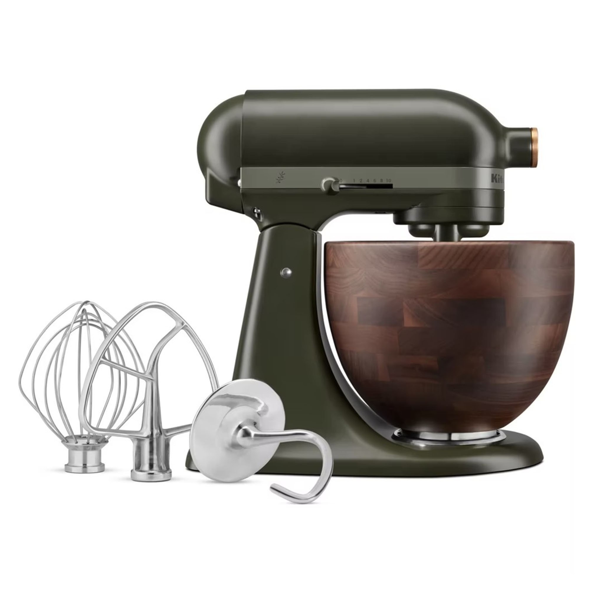 Mikser planetarny KitchenAid Artisan Evergreen 4,7 l – 5KSM180WSEEG - obrazek 6