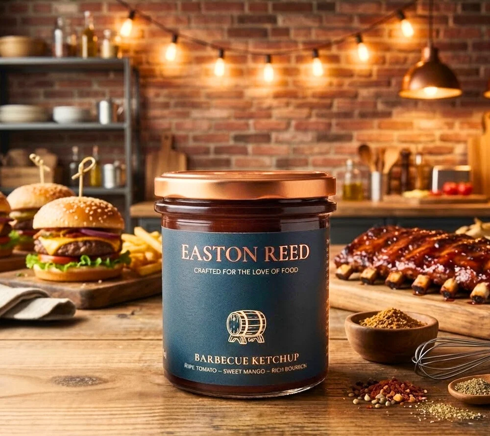 Easton Reed Barbecue Ketchup 280 ml - obrazek 2