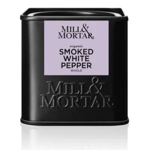 Mill & Mortar Smoked White Pepper, Organic 50g