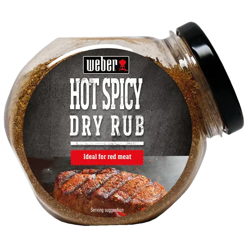 WEBER HOT SPICY DRY RUB
