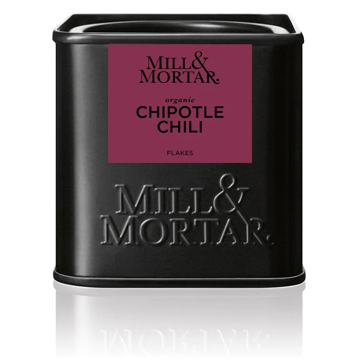Mill & Mortar Chipotle Chili Flakes, Organic 40g
