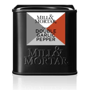 Mill & Mortar Double Garlic Pepper, Organic 50g