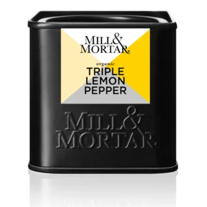 Mill & Mortar Triple Lemon Pepper, Organic 50g