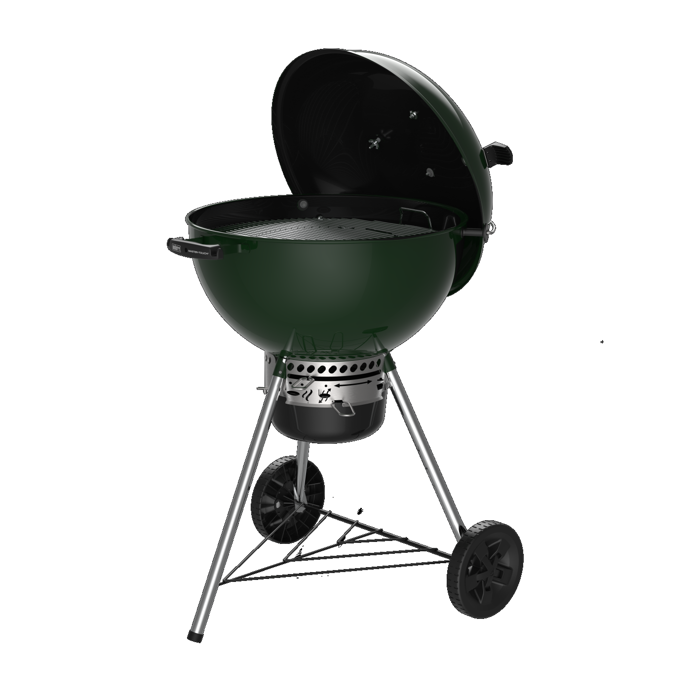 Master-Touch GBS C-5755 Racing Green grill węglowy Weber - obrazek 3