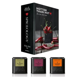 Mill & Mortar Hotter Than Hot 135 g – zestaw trzech wyjątkowych chili dla miłośników ostrego smaku