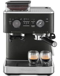 Ekspres półautomatyczny KitchenAid 5KES6551EBK – żeliwny