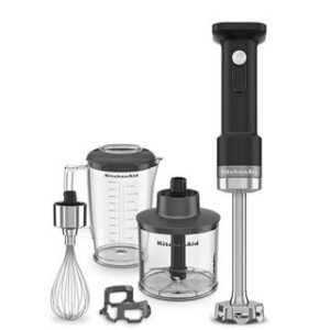 KitchenAid Go blender ręczny z akcesoriami 5KHBRV05BM