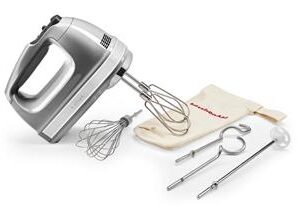 Mikser ręczny 9 biegów KitchenAid 5KHM9212ECU – grafitowy