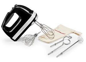Mikser ręczny 9 biegów KitchenAid 5KHM9212EOB – czarny