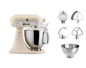 Mikser Artisan 4,8l KSM175 KitchenAid 5KSM175PSEFL – śmietankowy