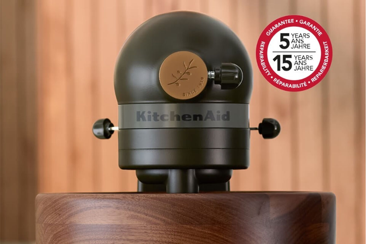 Charakterystyczne detale Evergreen — KitchenAid Artisan Evergreen