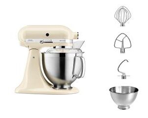 Mikser Artisan 4,8l KSM185 KitchenAid 5KSM185PSEAC – kremowy
