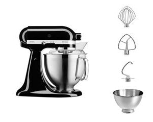 Mikser Artisan 4,8l KSM185 KitchenAid 5KSM185PSEOB – czarny