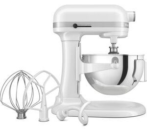 Mikser Heavy Duty 5,2l KitchenAid 5KSM55SXXEWH – biały