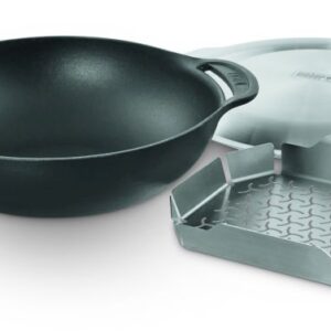 Wok z wkładem parowym - Gourmet BBQ System