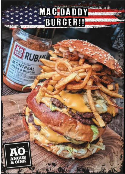 Angus & Oink Mac Daddy Ultimate Burger Seasoning - obrazek 2