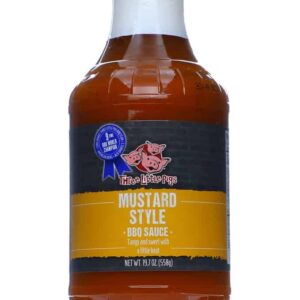 Three Little Pigs Mustard BBQ Sauce