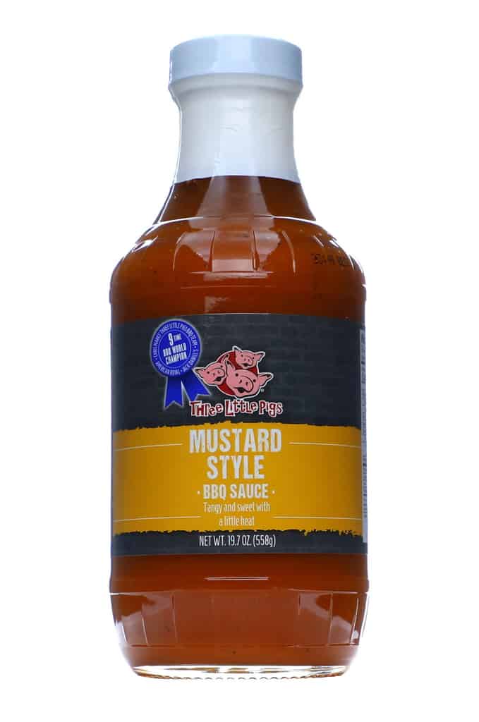 Three Little Pigs Mustard BBQ Sauce
