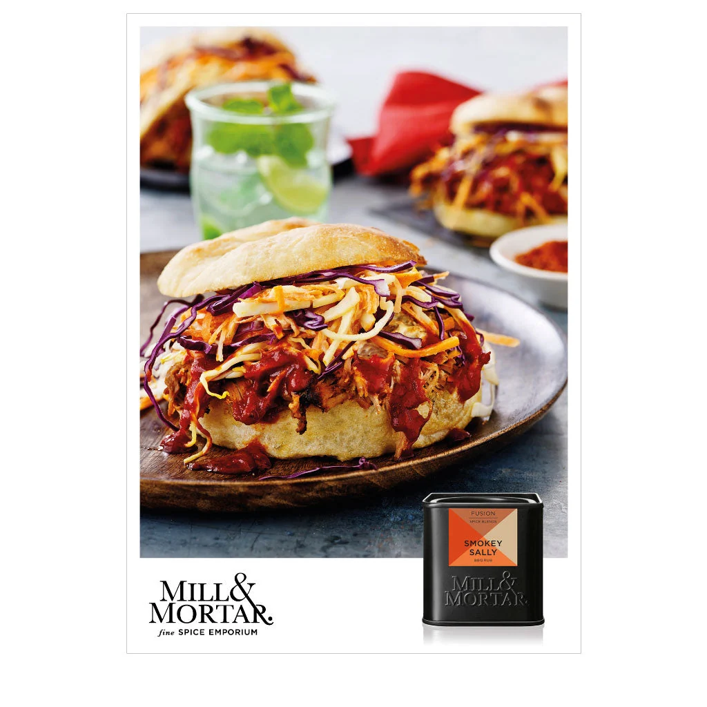 Mill & Mortar Grill Champions – zestaw 3 ekologicznych przypraw BBQ dla mistrzów grilla - obrazek 2