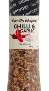 Cape  Herb & Spice Chilli & Garlic Młynek