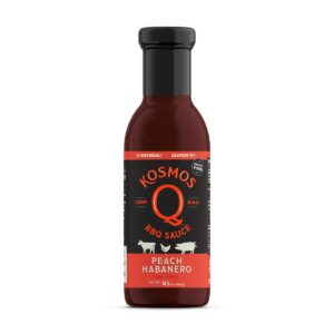 Kosmo's Q Peach Habanero BBQ Sauce