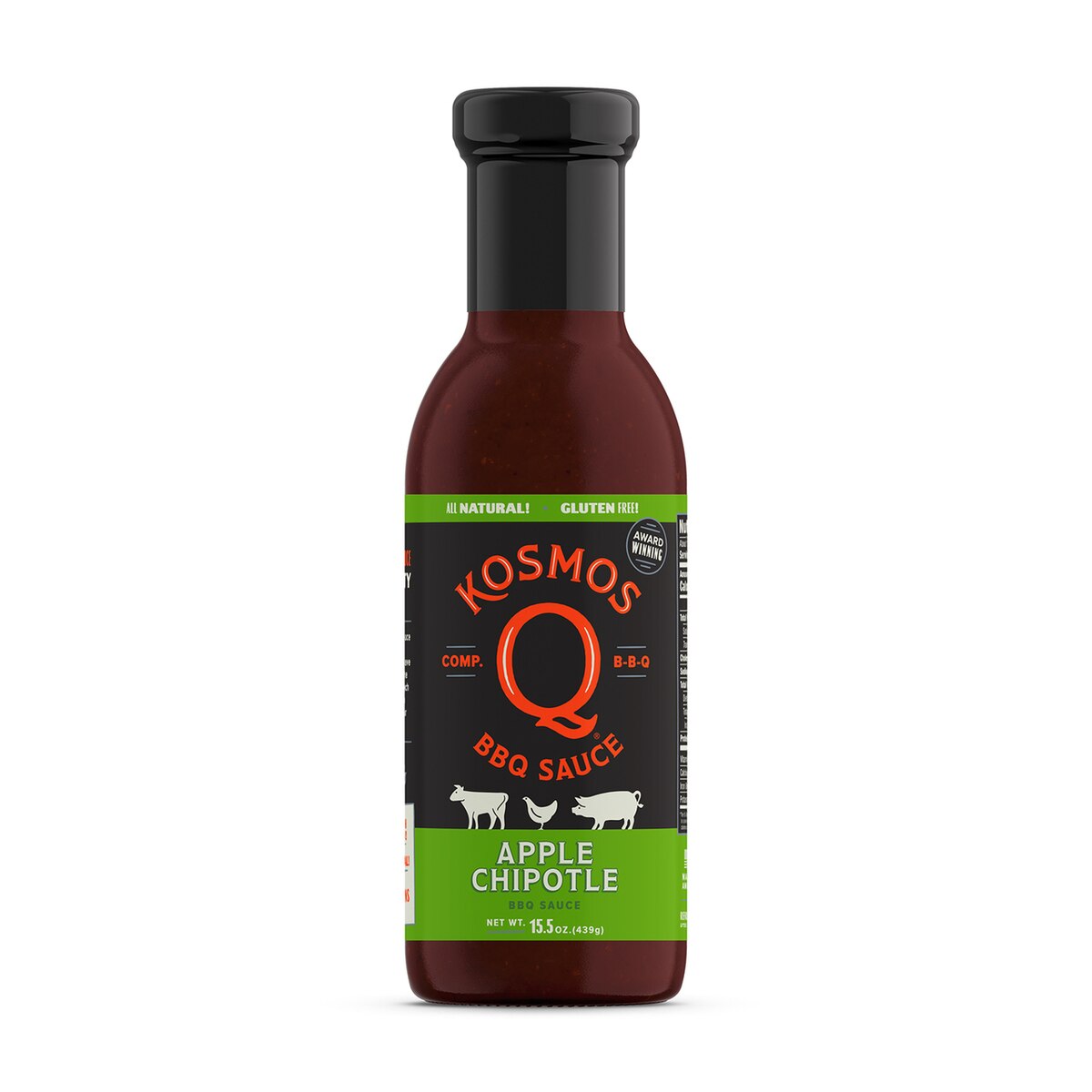 Kosmo's Q Apple Chipotle BBQ Sauce