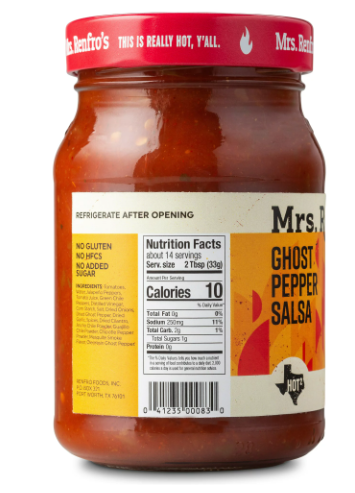 Mrs. Renfro's Ghost Pepper Salsa - obrazek 2
