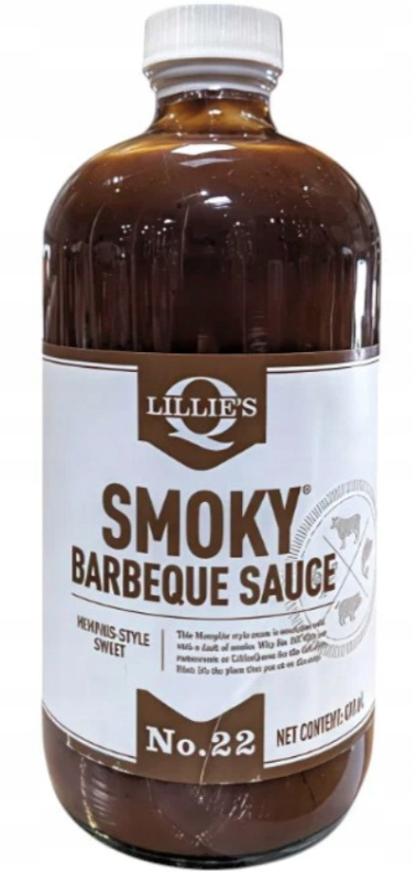 Lilie's Q Hot Smoky BBQ Sauce 470ml