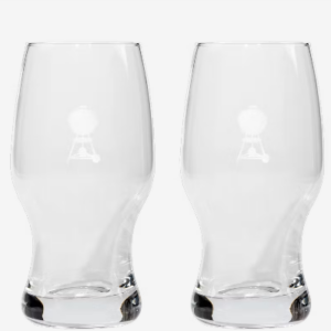 Zestaw 2 szklanek do piwa Weber z podkładkami, 430 ml
